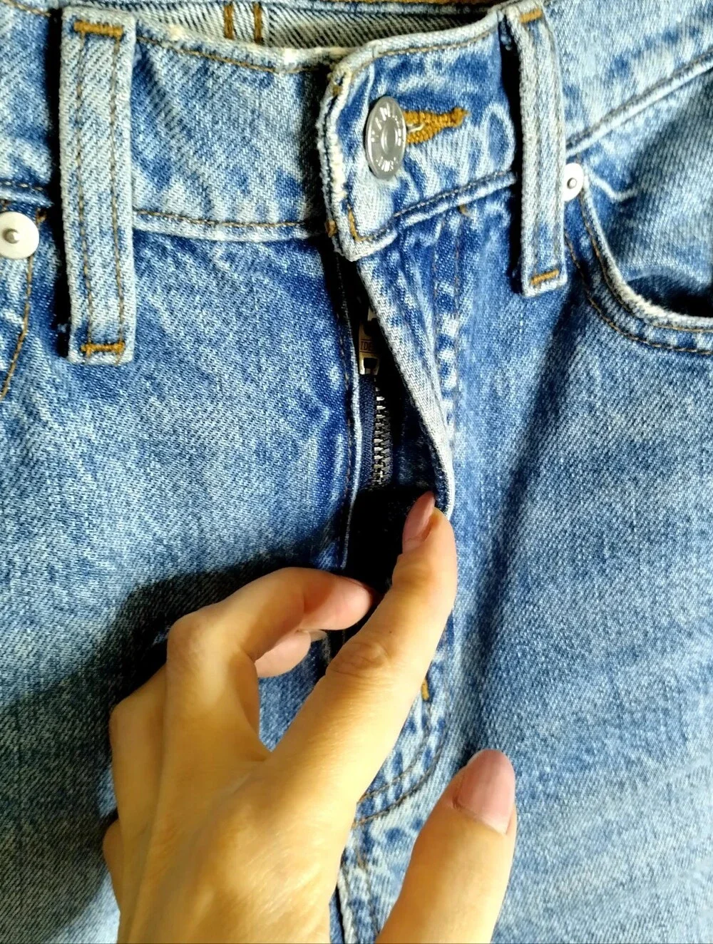 Madewell The Perfect Vintage Straight Jeans Sz 23